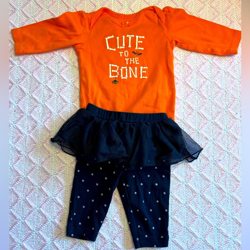 Cute to the bone Halloween Outfit